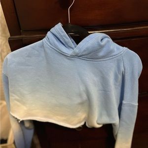 Baby blue tie dye hoodie from gap kids xl